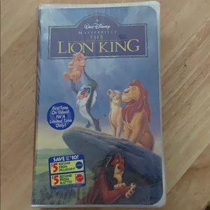 Lion king vhs
